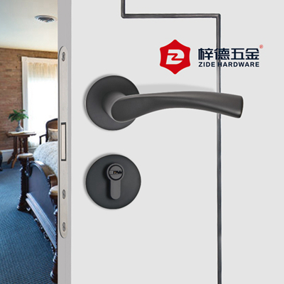 黑色分體執(zhí)手鎖