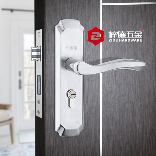 不銹鋼面板房門鎖53615
