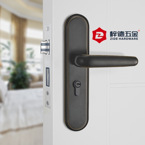 鋅合金分體木門執(zhí)手鎖92020