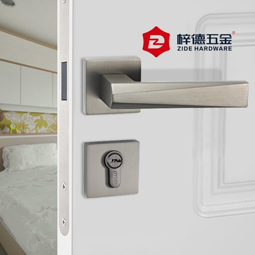 鋅合金分體磁吸房間門鎖