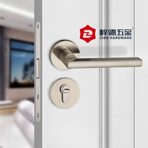 不銹鋼分體室內(nèi)門鎖50130
