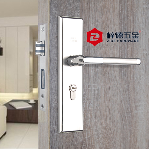 不銹鋼面板室內(nèi)門鎖具53612