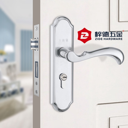 不銹鋼面板室內(nèi)門鎖具53653